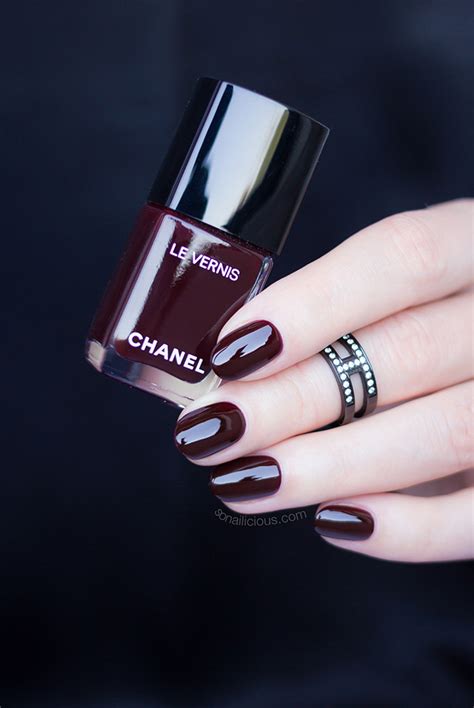 chanel grey nail polish dupe|dark red nail polish like chanel.